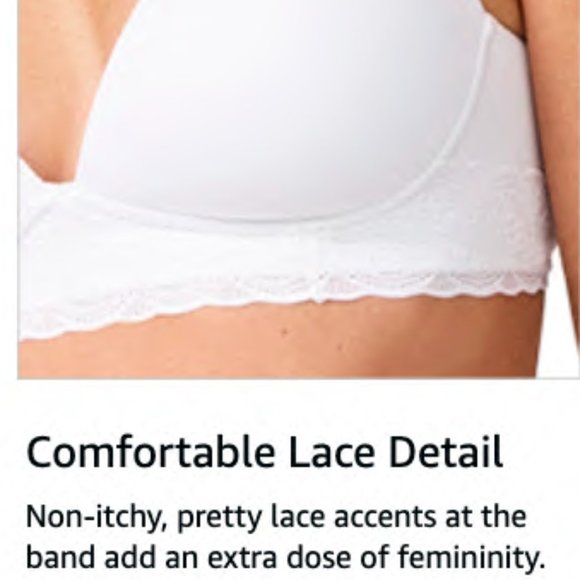 🌸4/$30🌸 Warner's Blissful Benefits Ultrasoft Wirefree Bra - Picture 16 of 16